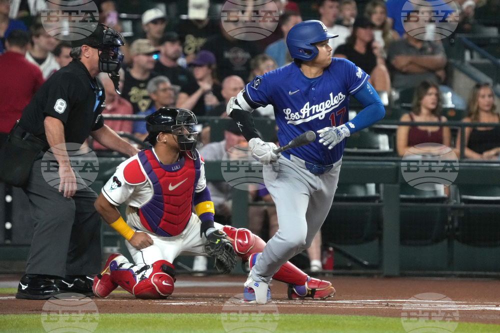 Dodgers Diamondbacks Baseball