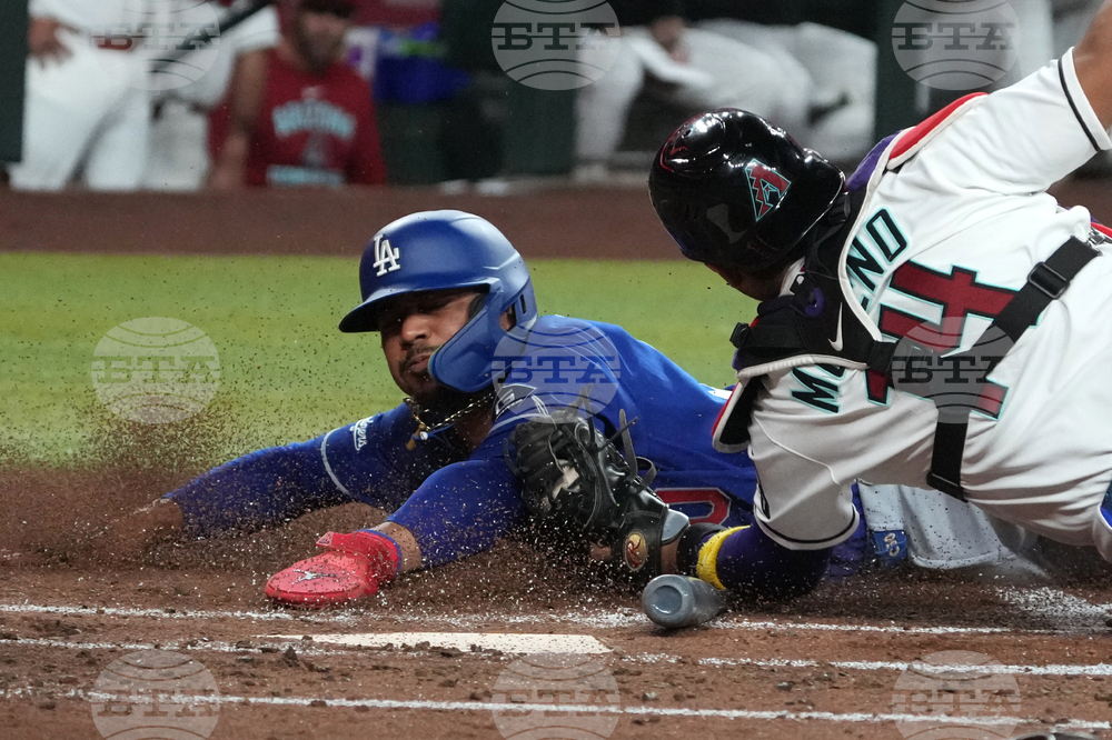 Dodgers Diamondbacks Baseball