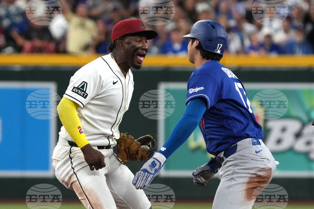 Dodgers Diamondbacks Baseball