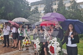 Троян - 150 години от гибелта на Христо Ботев - отбелязване