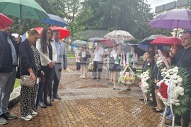 Троян - 150 години от гибелта на Христо Ботев - отбелязване