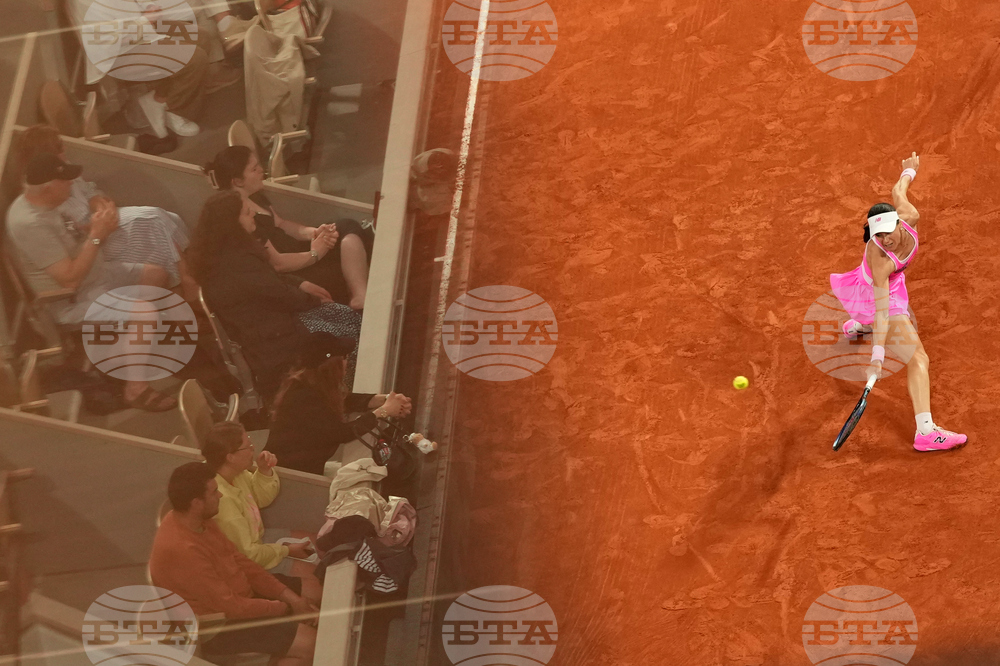 APTOPIX French Open Tennis