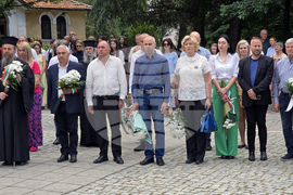 Гоце Делчев - 150 години от гибелта на Христо Ботев - почит
