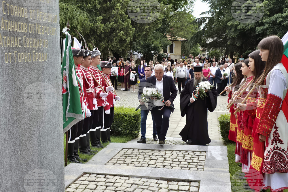 Гоце Делчев - 150 години от гибелта на Христо Ботев - почит