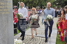 Гоце Делчев - 150 години от гибелта на Христо Ботев - почит