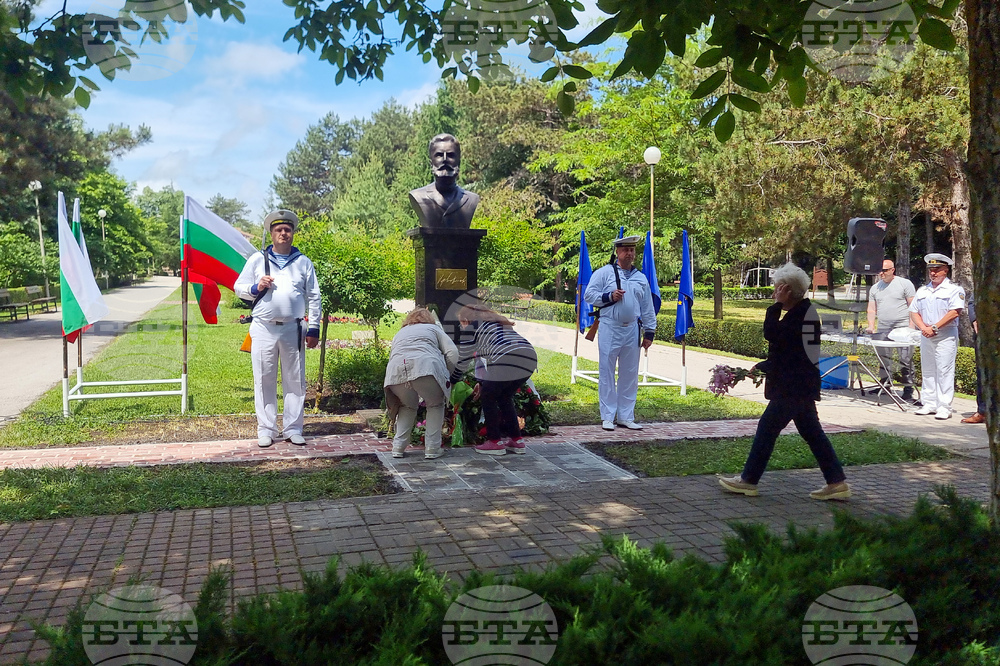 Шабла - паметник на Ботев - откриване
