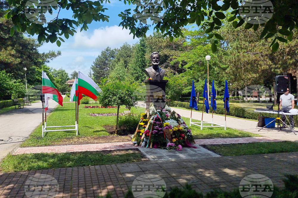 Шабла - паметник на Ботев - откриване