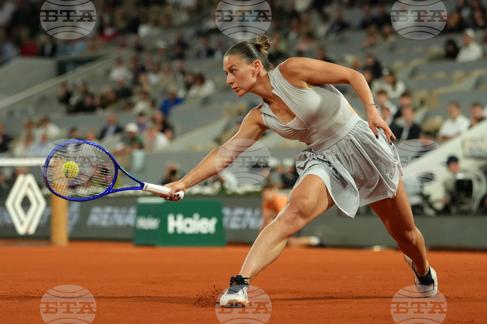 APTOPIX French Open Tennis
