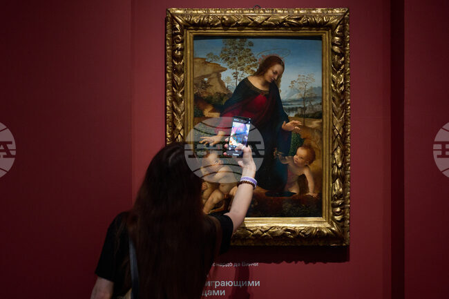 APTOPIX Russia Renaissance Exhibition