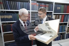 Българска телеграфна агенция - Национална информационна агенция на Узбекистан - Кирил Вълчев - Абдусаид Кучимов