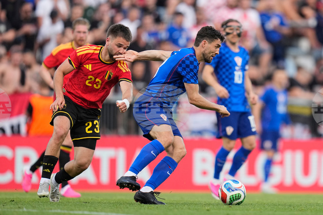APTOPIX Croatia Belgium Soccer