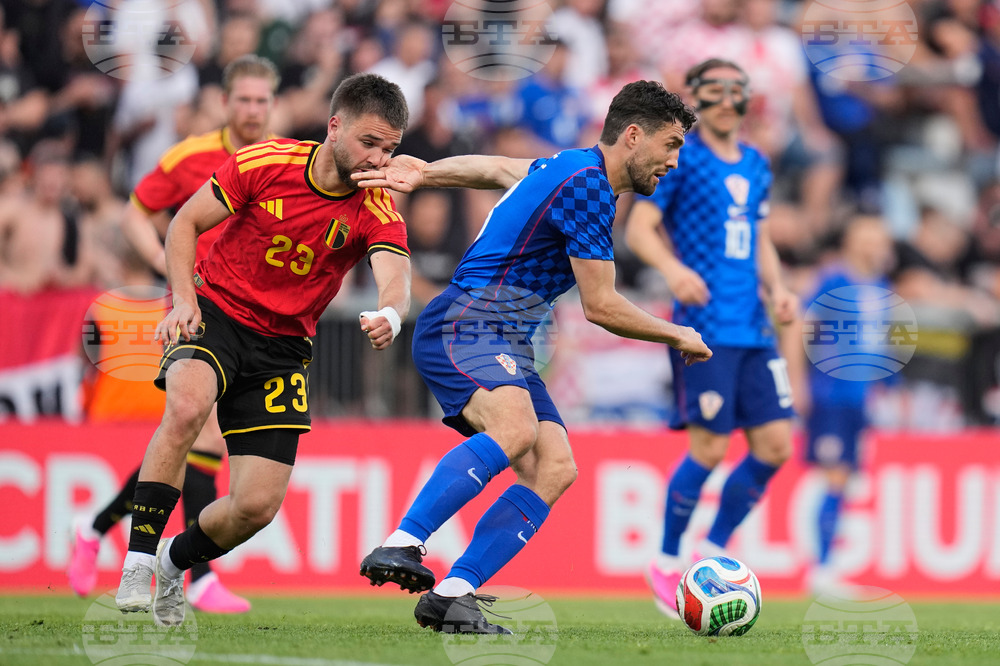 APTOPIX Croatia Belgium Soccer