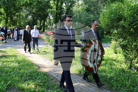 Румъния - Букурещ -  150 години от гибелта на Христо Ботев - възпоменателна церемония