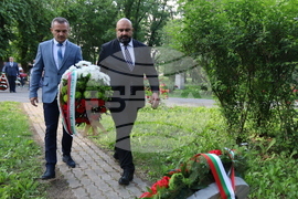 Румъния - Букурещ -  150 години от гибелта на Христо Ботев - възпоменателна церемония