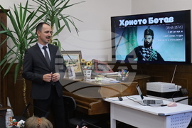 Румъния - Букурещ -  150 години от гибелта на Христо Ботев - възпоменателна церемония