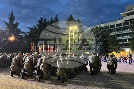 Казанлък - Ден на Ботев - заря-проверка