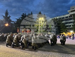 Казанлък - Ден на Ботев - заря-проверка