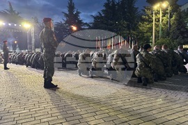 Казанлък - Ден на Ботев - заря-проверка