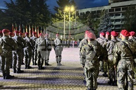 Казанлък - Ден на Ботев - заря-проверка