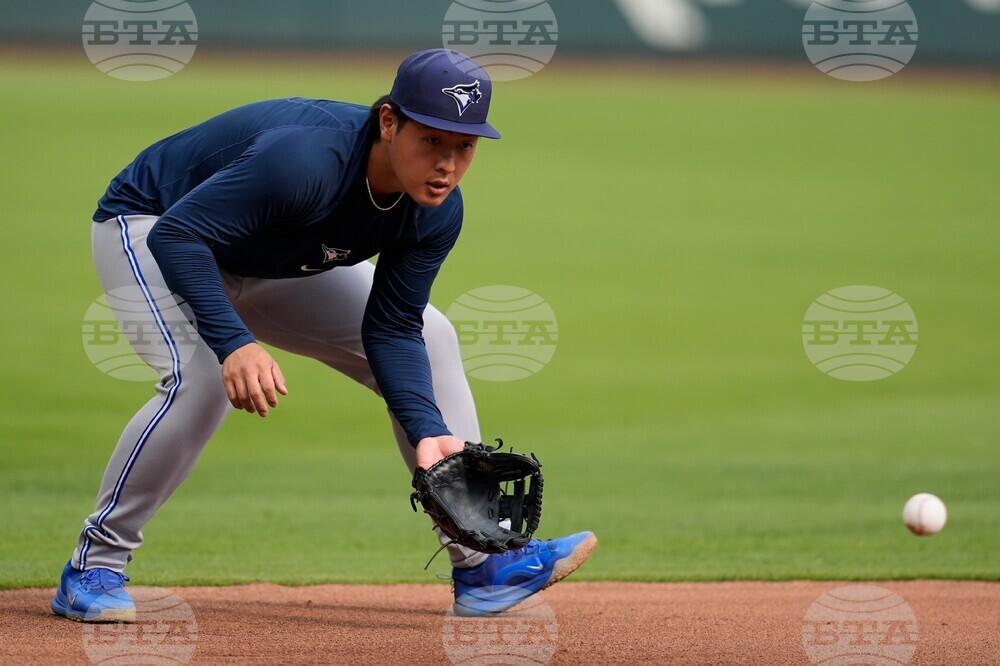 Blue Jays Braves Baseball