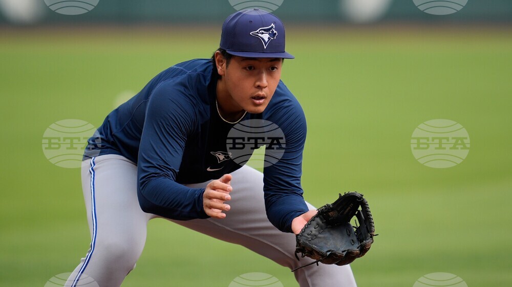 Blue Jays Braves Baseball
