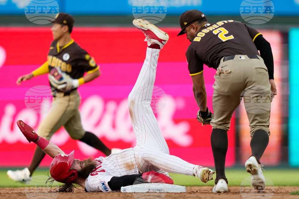 Padres Phillies Baseball