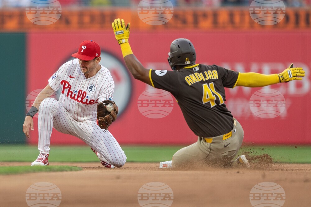Padres Phillies Baseball