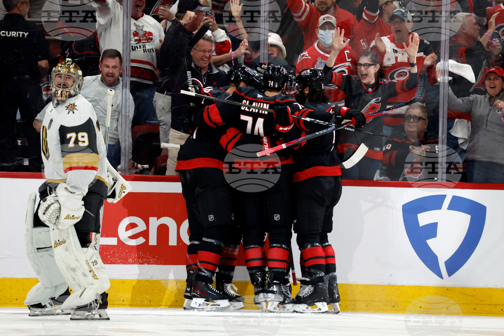 Stanley Cup Golden Knights Hurricanes Hockey
