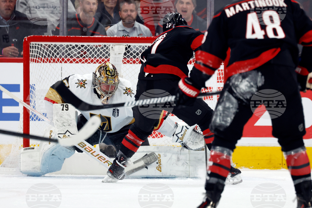 Stanley Cup Golden Knights Hurricanes Hockey