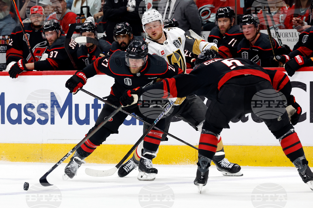 Stanley Cup Golden Knights Hurricanes Hockey