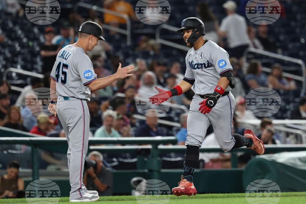 Marlins Nationals Baseball