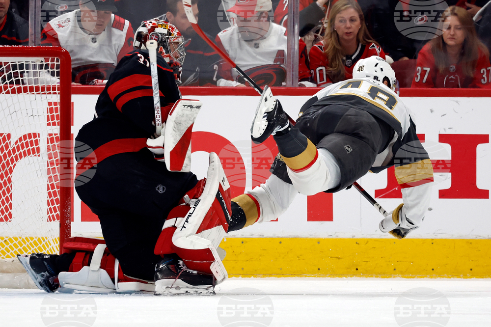 Stanley Cup Golden Knights Hurricanes Hockey
