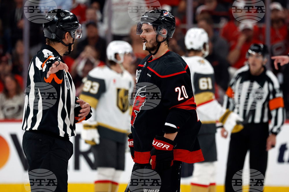 Stanley Cup Golden Knights Hurricanes Hockey
