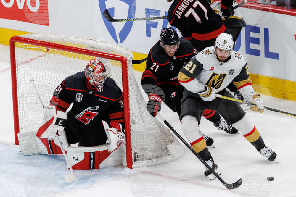 Stanley Cup Golden Knights Hurricanes Hockey