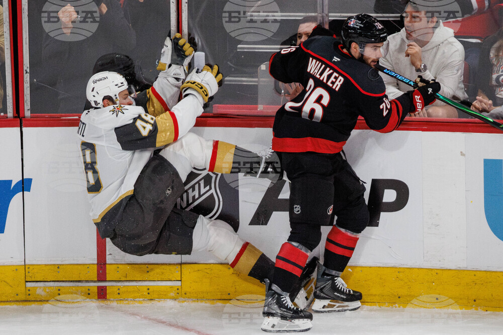 Stanley Cup Golden Knights Hurricanes Hockey