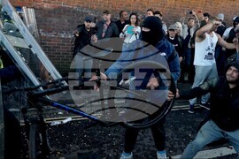 Britain Stabbing Victim Arrested