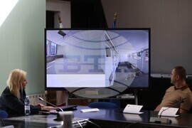 Благоевград - училище - проект - пресконференция