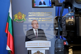 Министерски съвет - Гълъб Донев - брифинг
