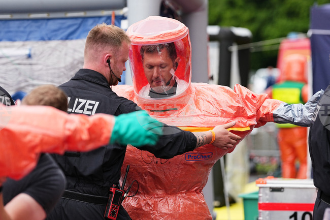 Germany Civil Protection Exercise