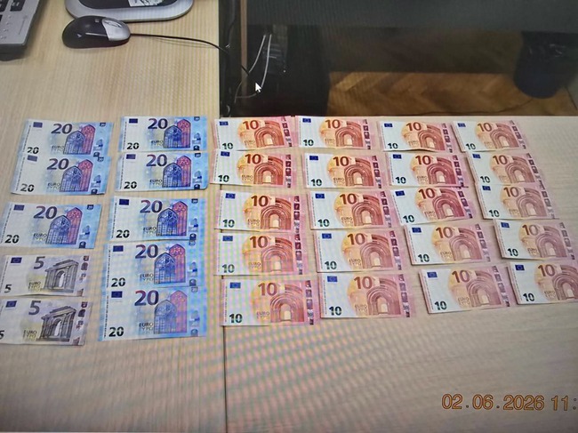 Мъж е задържан в Тетевен за прокарване в обращение на неистински парични знаци