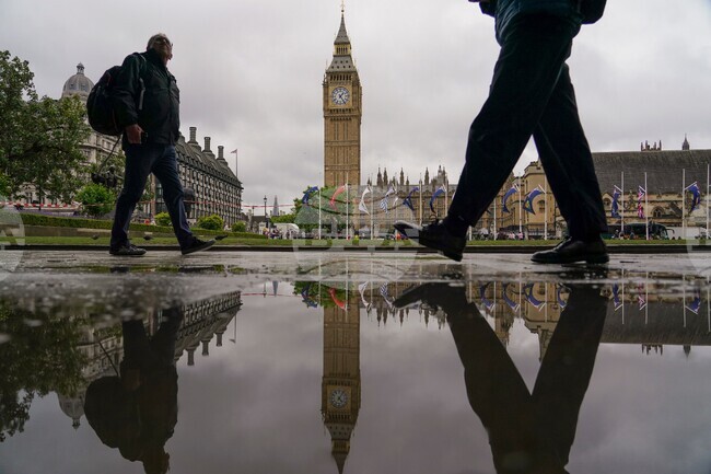 APTOPIX Britain Weather