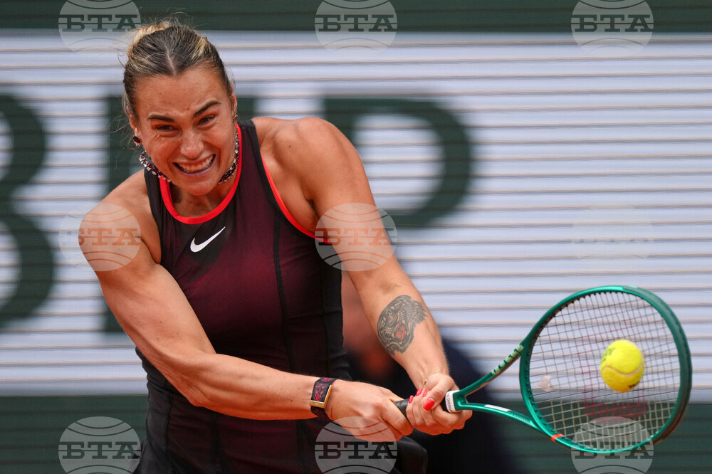 APTOPIX French Open Tennis