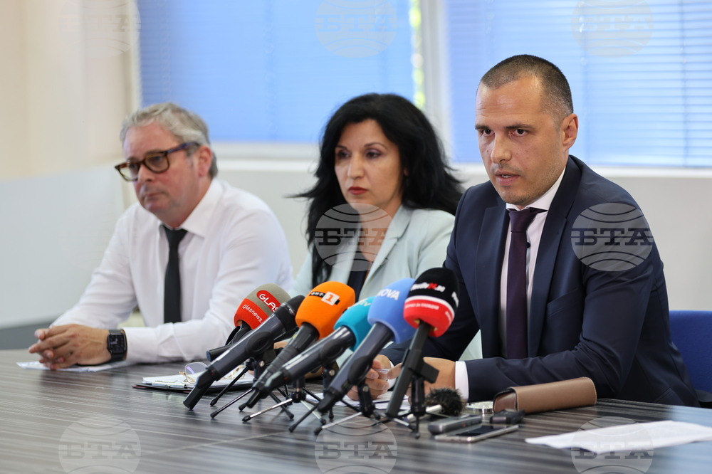 Пловдив - Окръжна прокуратура - ОД на МВР - брифинг