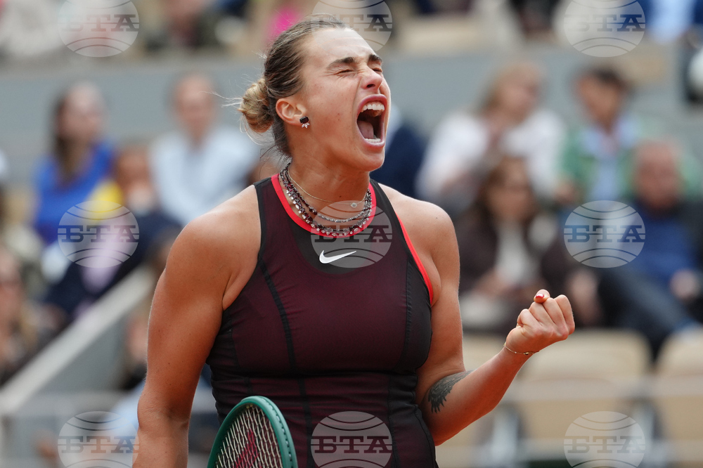 APTOPIX French Open Tennis