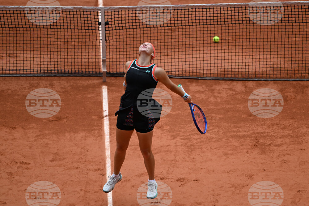 APTOPIX French Open Tennis