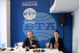 Национален пресклуб на БТА Бургас - Бюро на Европейския парламент в България - среща с медиите