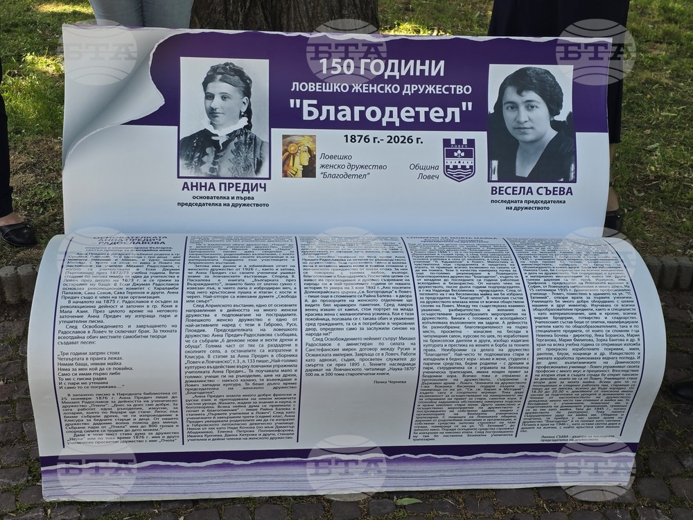 Ловеч - дружество „Благодетел“ - честване