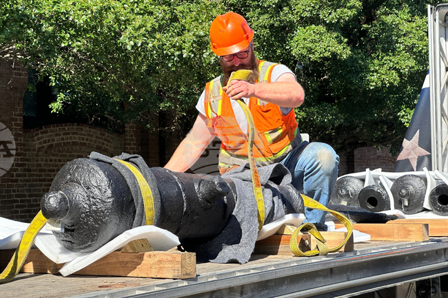 Cannons Found-American Revolution