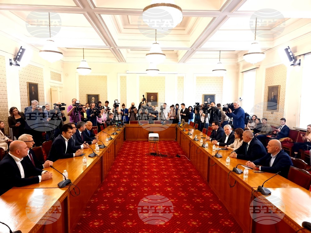 Народно събрание - ГЕРБ-СДС - ПП-ДБ - среща