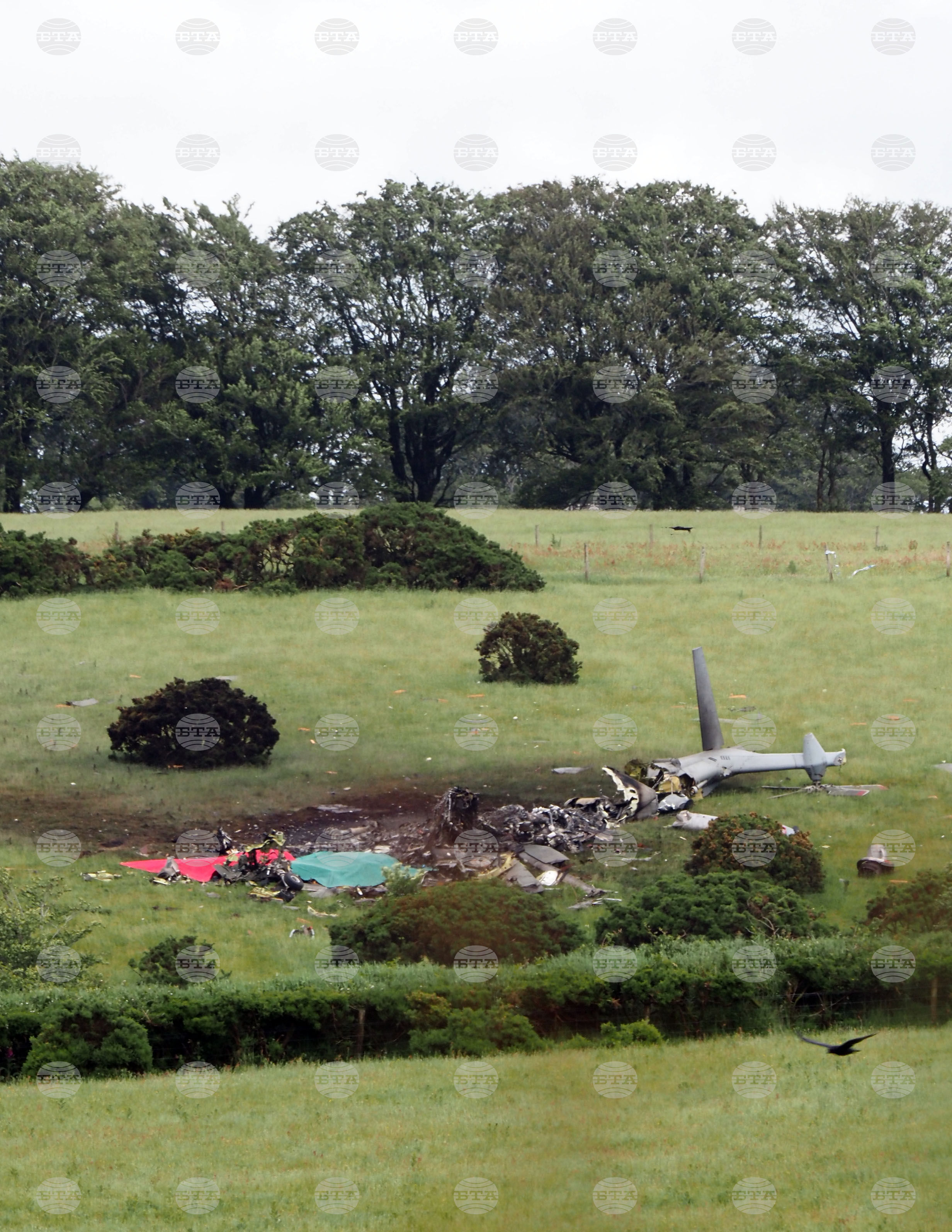 Britain Helicopter Crash